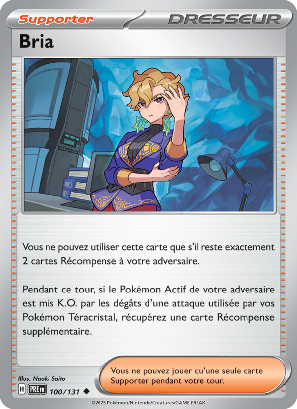 Bria 100 — Évolutions Prismatiques (French Pokémon TCG card)