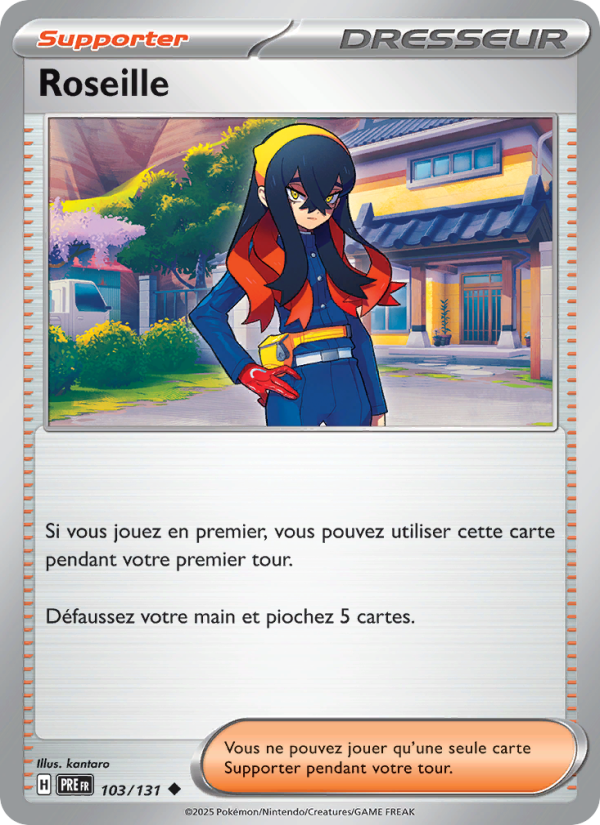 Roseille 103 — Évolutions Prismatiques (French Pokémon TCG card)