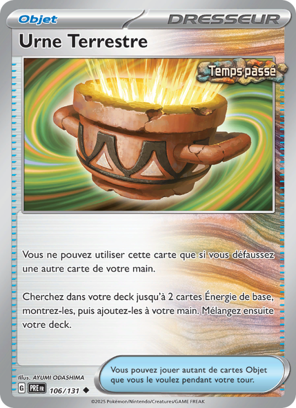 Urne Terrestre 106 — Évolutions Prismatiques (French Pokémon TCG card)