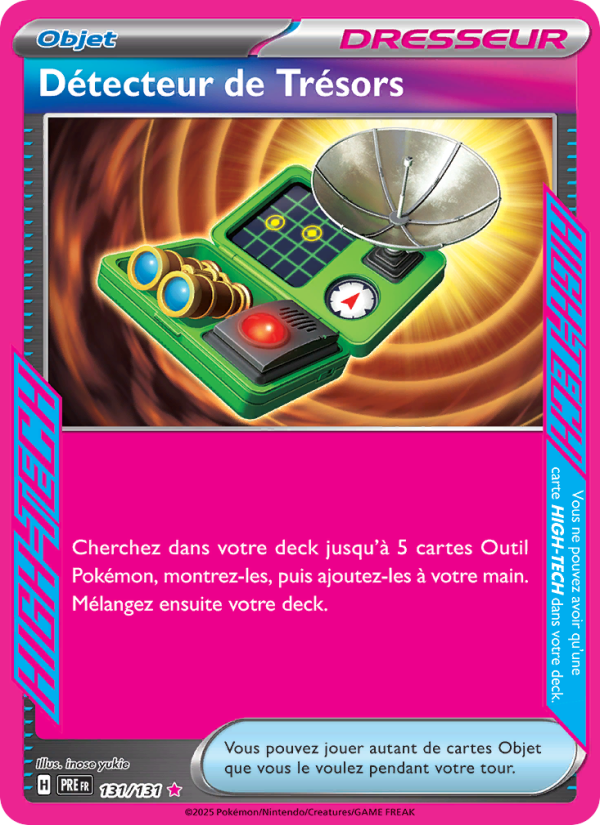Détecteur de Trésors 131 — Évolutions Prismatiques (French Pokémon TCG card)