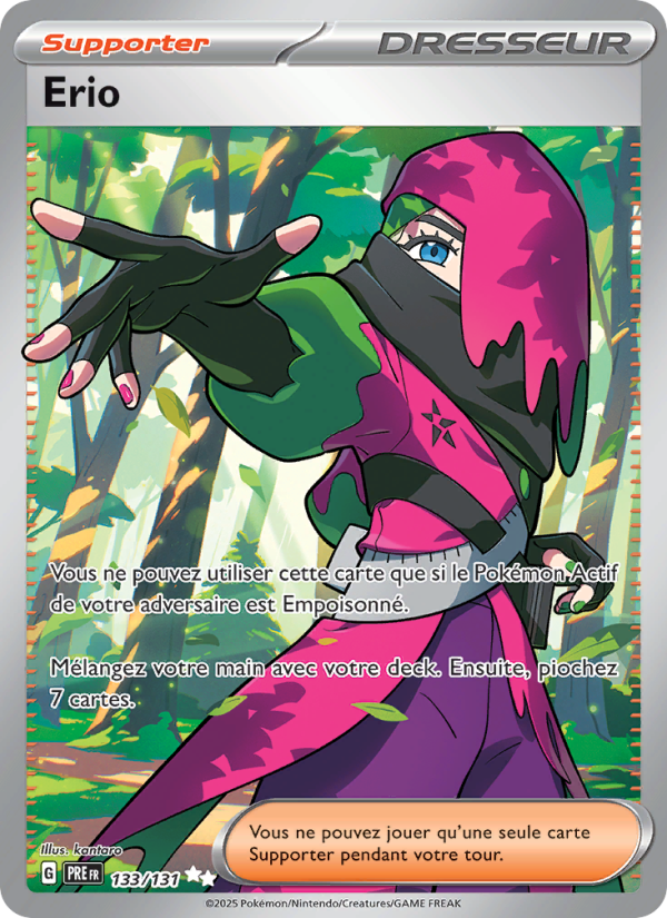 Erio 133 — Évolutions Prismatiques (French Pokémon TCG card)