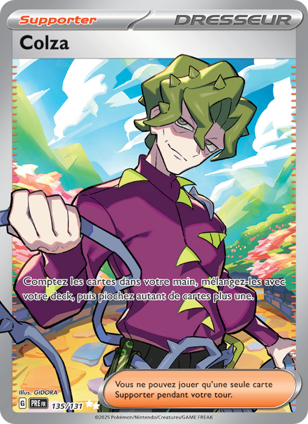 Colza 135 — Évolutions Prismatiques (French Pokémon TCG card)