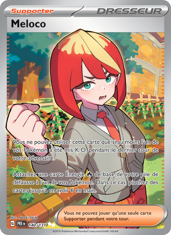 Meloco 140 — Évolutions Prismatiques (French Pokémon TCG card)