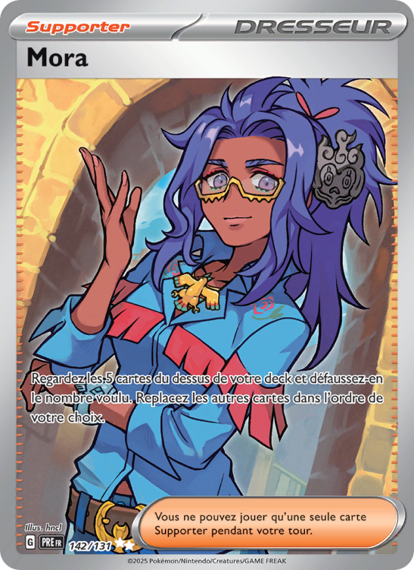 Mora 142 — Évolutions Prismatiques (French Pokémon TCG card)