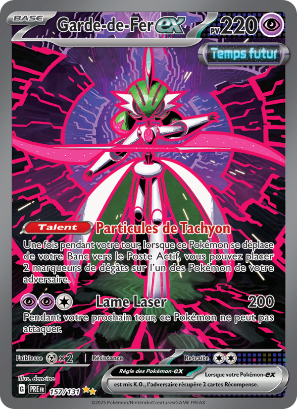Garde-de-Fer-ex 157 — Évolutions Prismatiques (French Pokémon TCG card)