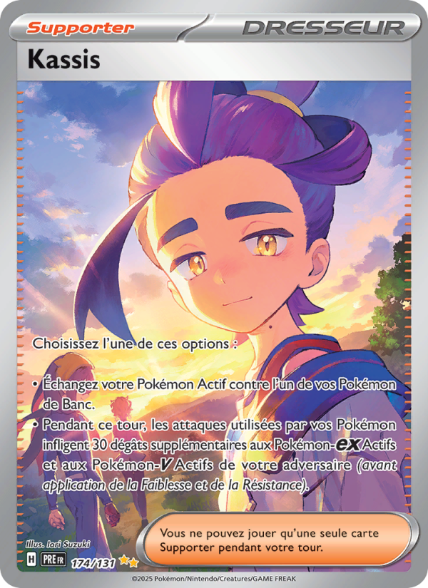 Kassis 174 — Évolutions Prismatiques (French Pokémon TCG card)