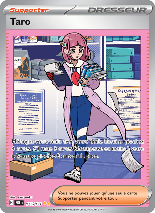 Taro 175 — Évolutions Prismatiques (French Pokémon TCG card)
