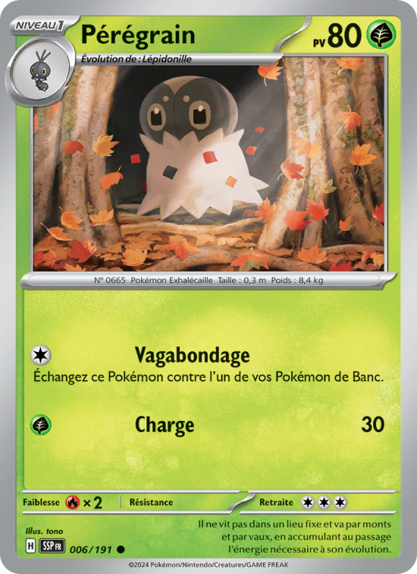 Pérégrain 006 — Étincelles Déferlantes (French Pokémon TCG card)