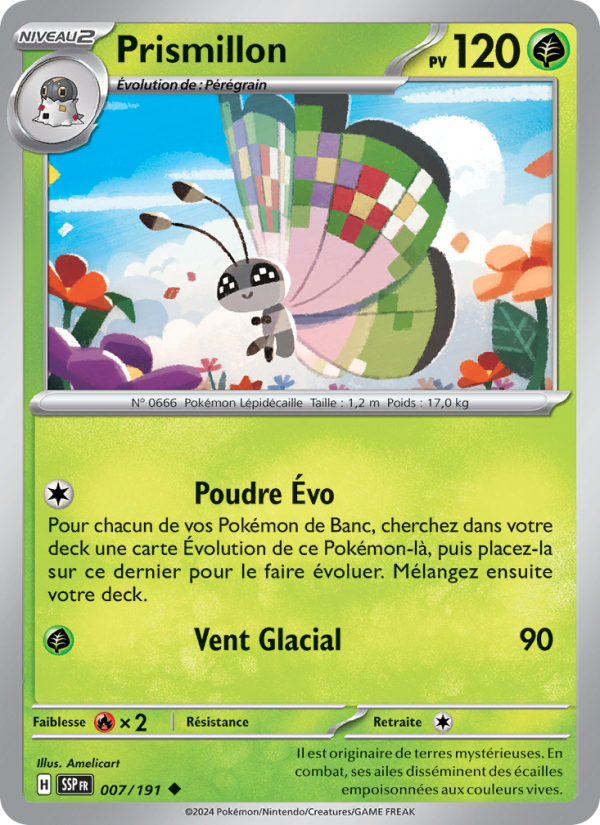 Prismillon 007 — Étincelles Déferlantes (French Pokémon TCG card)