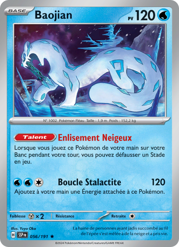 Baojian 056 — Étincelles Déferlantes (French Pokémon TCG card)