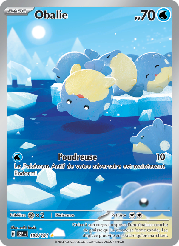 Obalie 199 — Étincelles Déferlantes (French Pokémon TCG card)