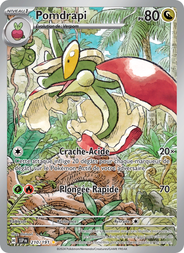 Pomdrapi 210 — Étincelles Déferlantes (French Pokémon TCG card)