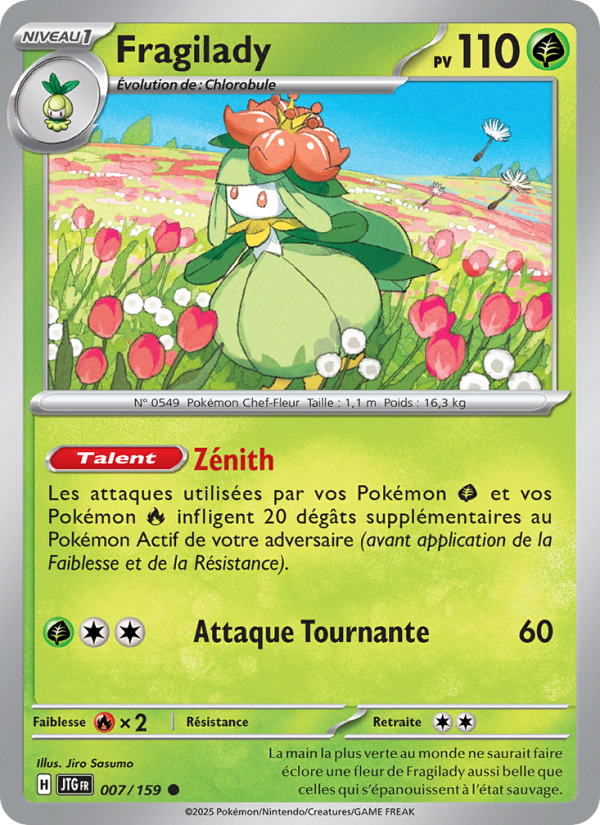 Fragilady 007 — Aventures Ensemble (French Pokémon TCG card)