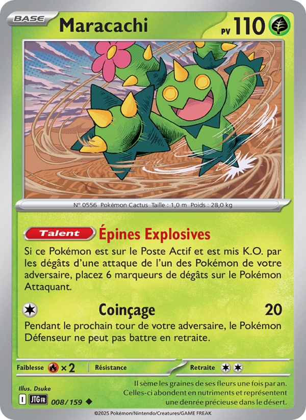 Maracachi 008 — Aventures Ensemble (French Pokémon TCG card)