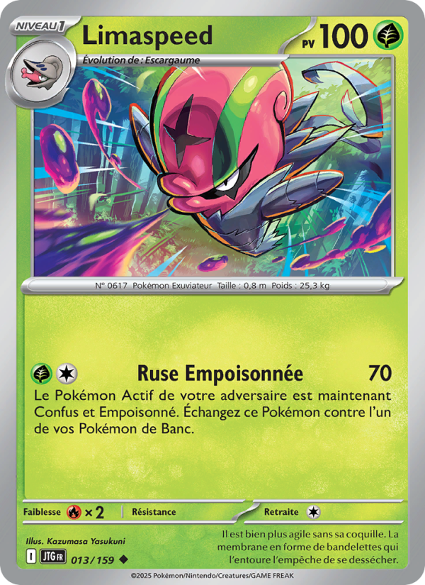 Limaspeed 013 — Aventures Ensemble (French Pokémon TCG card)