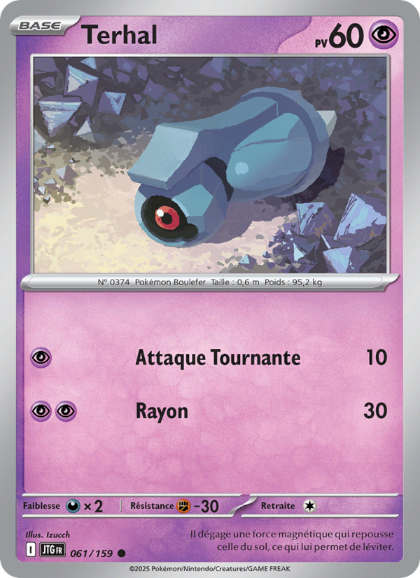 Terhal 061 — Aventures Ensemble (French Pokémon TCG card)