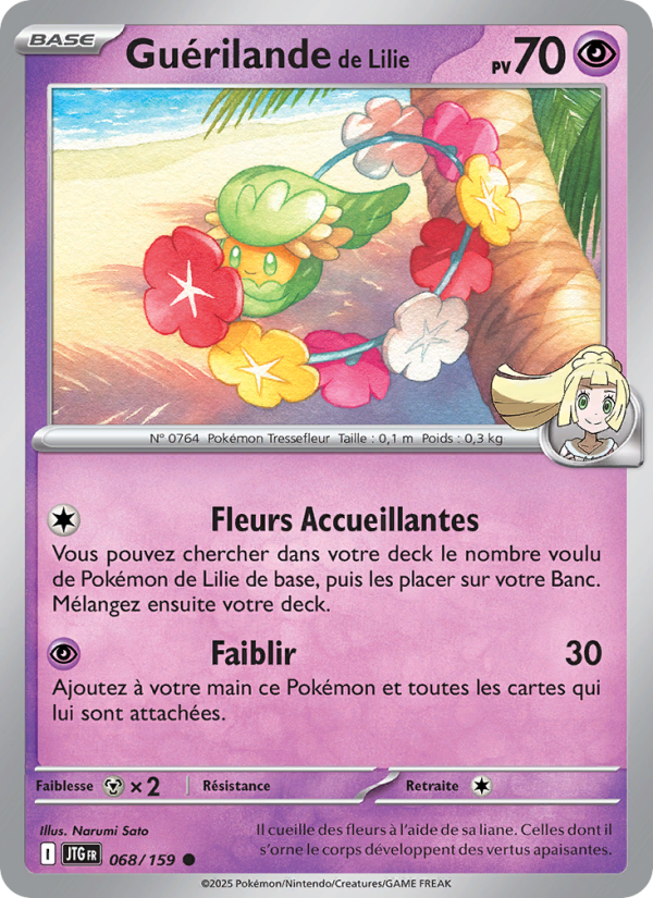 Guérilande de Lilie 068 — Aventures Ensemble (French Pokémon TCG card)