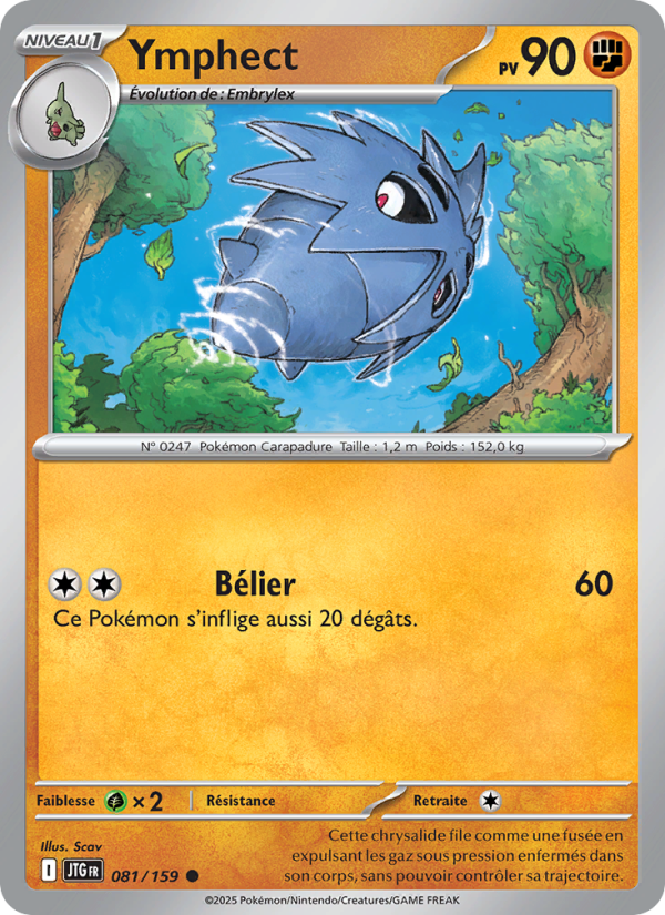Ymphect 081 — Aventures Ensemble (French Pokémon TCG card)