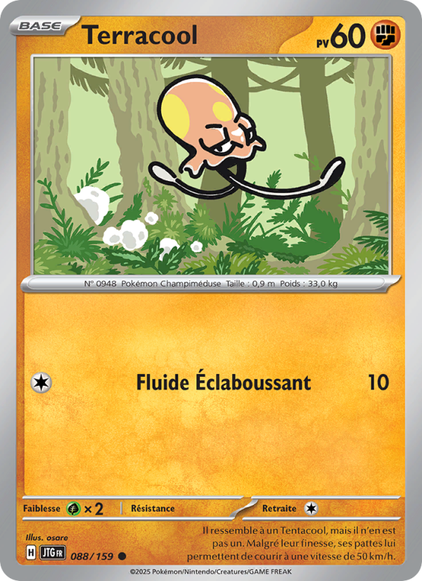 Terracool 088 — Aventures Ensemble (French Pokémon TCG card)