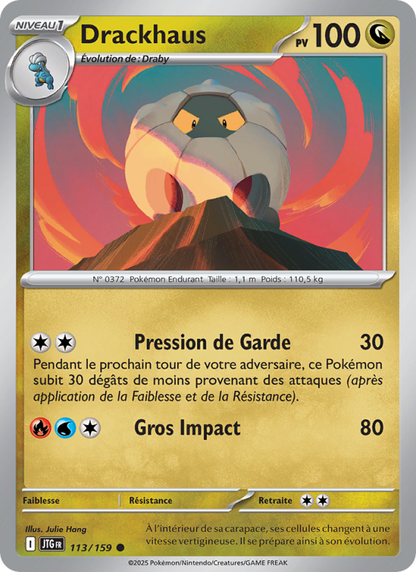 Drackhaus 113 — Aventures Ensemble (French Pokémon TCG card)