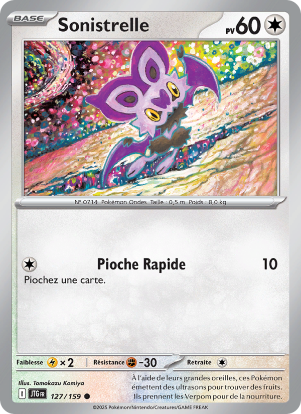 Sonistrelle 127 — Aventures Ensemble (French Pokémon TCG card)