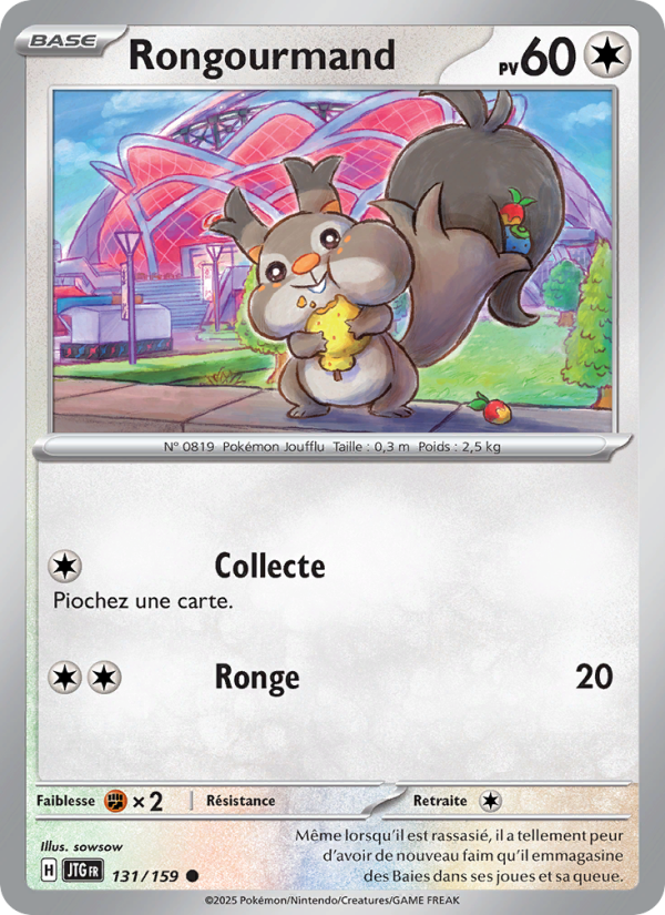 Rongourmand 131 — Aventures Ensemble (French Pokémon TCG card)