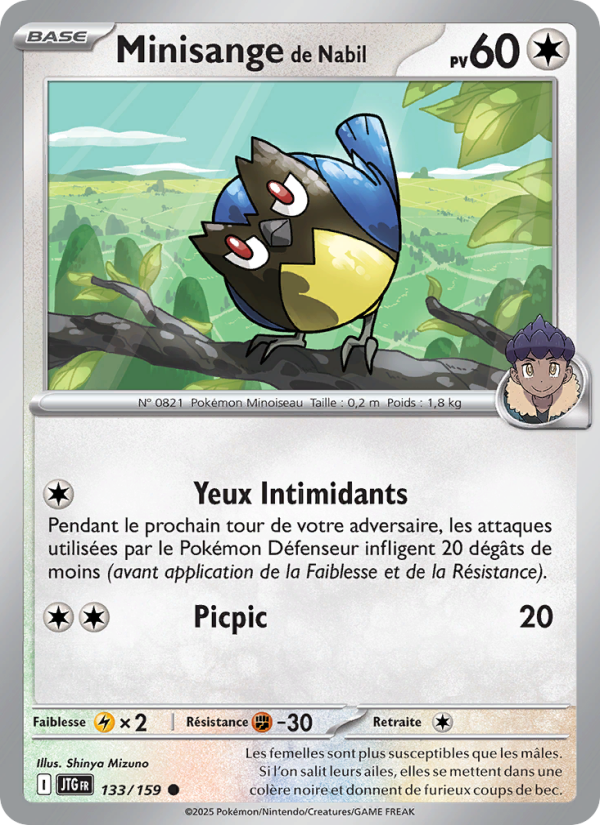 Minisange de Nabil 133 — Aventures Ensemble (French Pokémon TCG card)