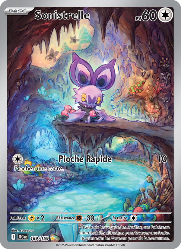Sonistrelle 169 — Aventures Ensemble (French Pokémon TCG card)