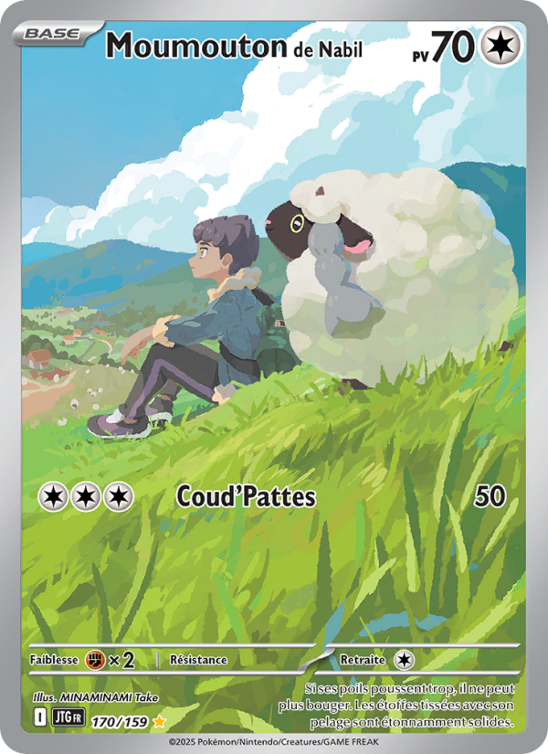 Moumouton de Nabil 170 — Aventures Ensemble (French Pokémon TCG card)