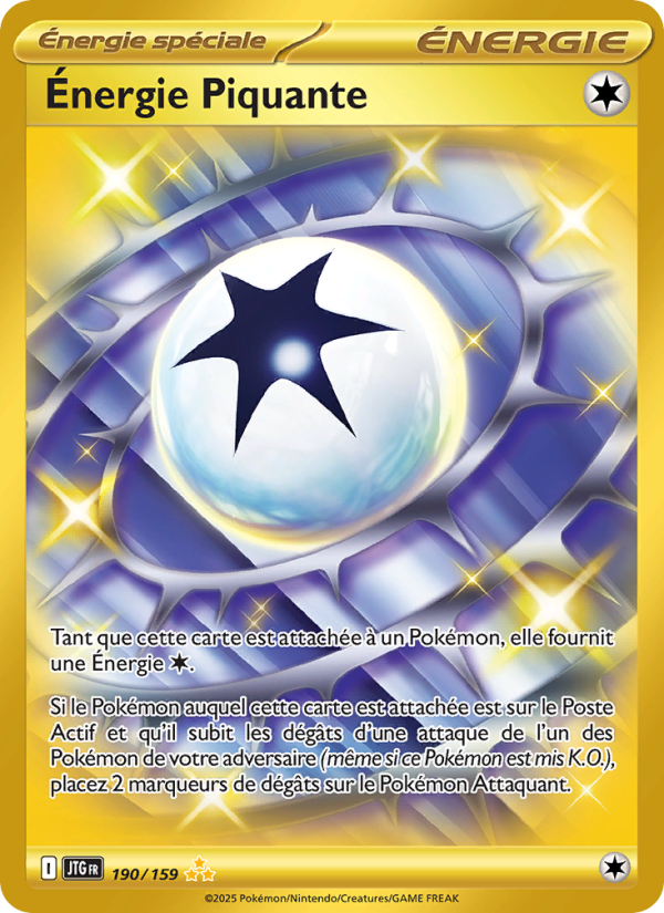 Énergie Piquante 190 — Aventures Ensemble (French Pokémon TCG card)