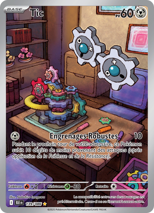 Tic 139 — Foudre Noire (French Pokémon TCG card)