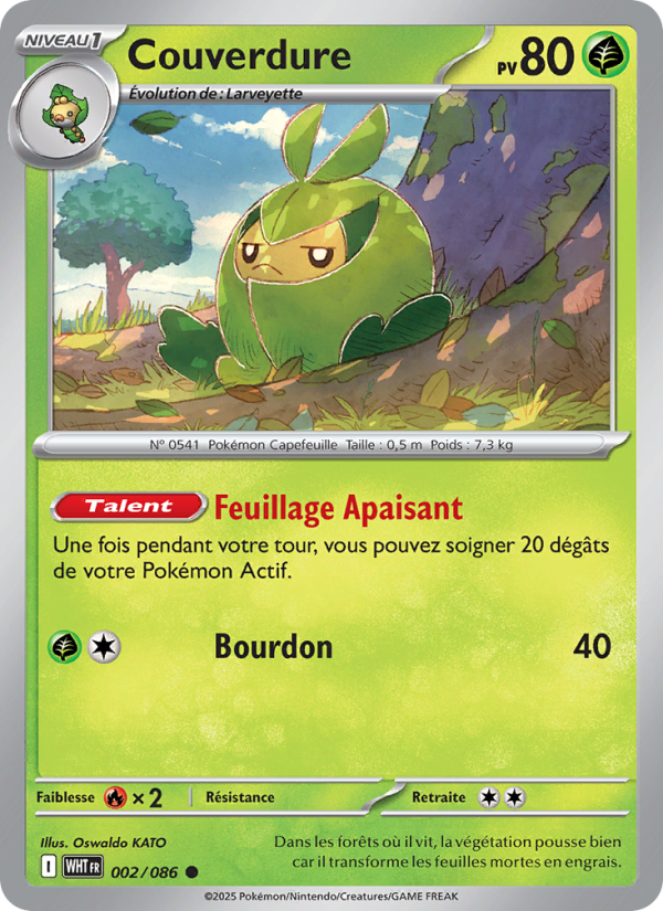 Couverdure 002 — Flamme Blanche (French Pokémon TCG card)