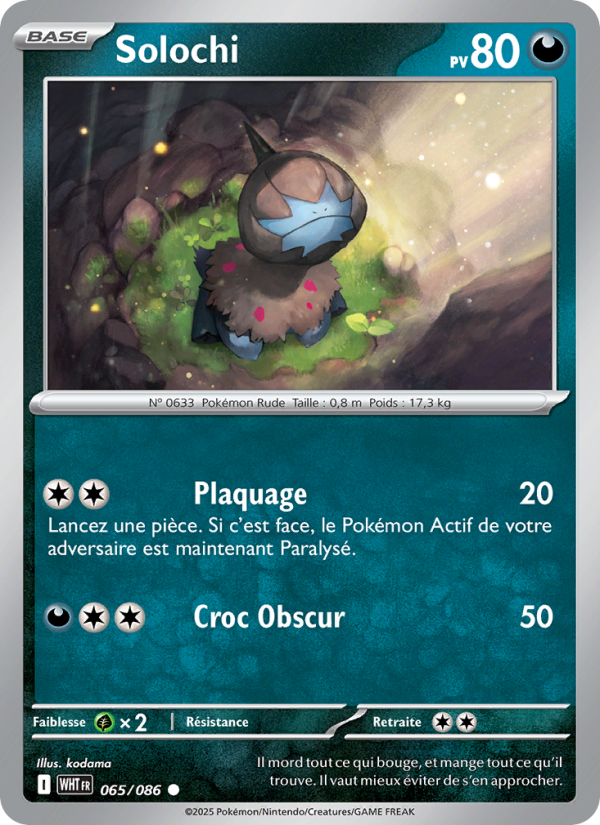 Solochi 065 — Flamme Blanche (French Pokémon TCG card)