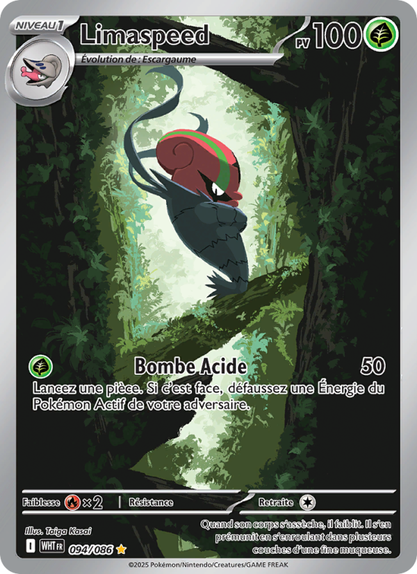 Limaspeed 094 — Flamme Blanche (French Pokémon TCG card)