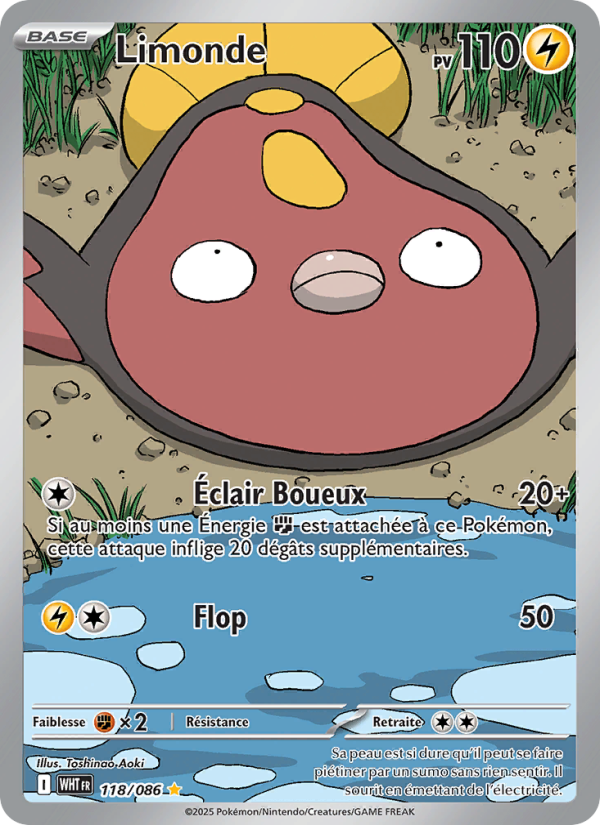 Limonde 118 — Flamme Blanche (French Pokémon TCG card)