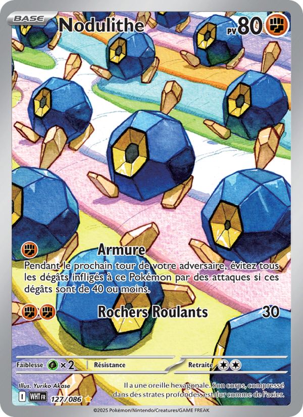 Nodulithe 127 — Flamme Blanche (French Pokémon TCG card)