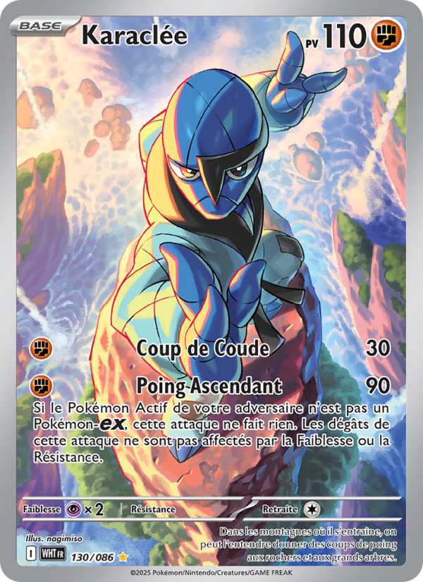 Karaclée 130 — Flamme Blanche (French Pokémon TCG card)