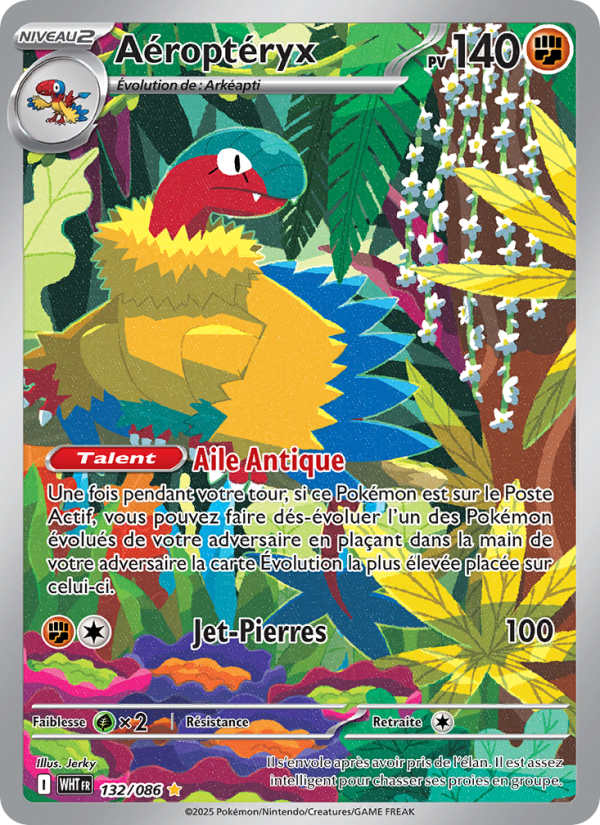 Aéroptéryx 132 — Flamme Blanche (French Pokémon TCG card)
