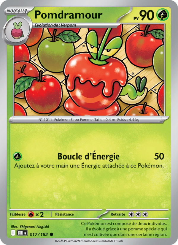 Pomdramour 017 — Rivalités Destinées (French Pokémon TCG card)