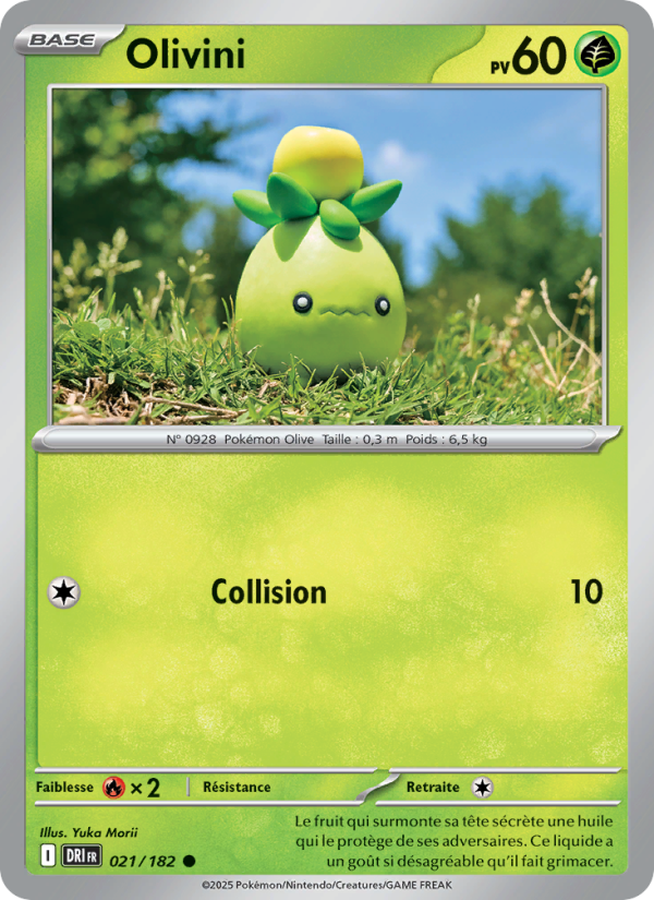 Olivini 021 — Rivalités Destinées (French Pokémon TCG card)