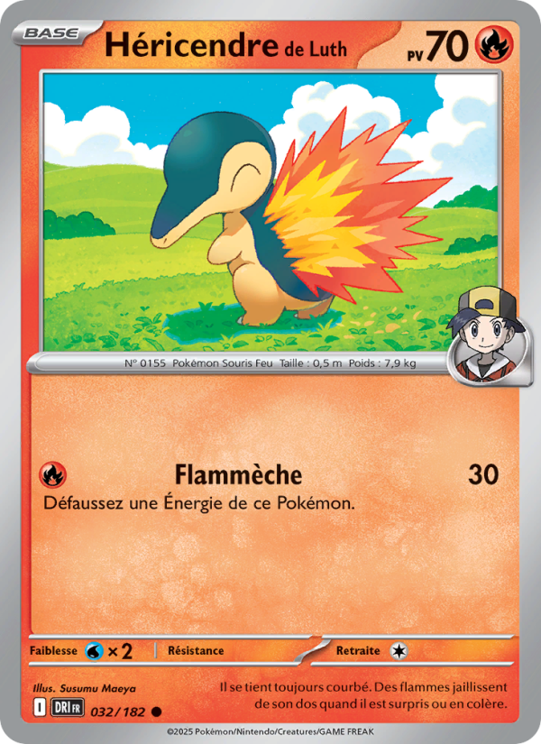 Héricendre de Luth 032 — Rivalités Destinées (French Pokémon TCG card)