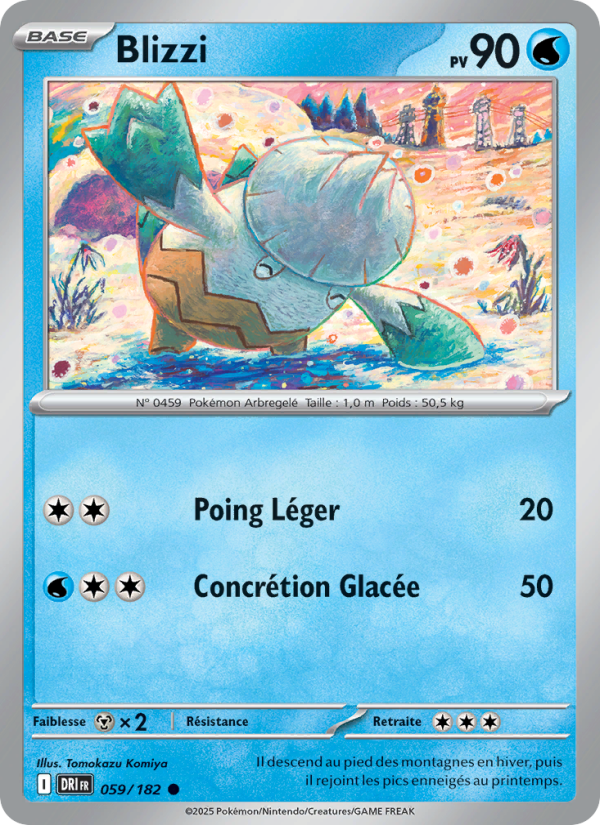 Blizzi 059 — Rivalités Destinées (French Pokémon TCG card)