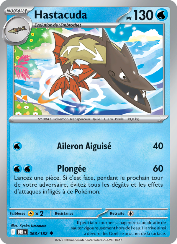 Hastacuda 063 — Rivalités Destinées (French Pokémon TCG card)