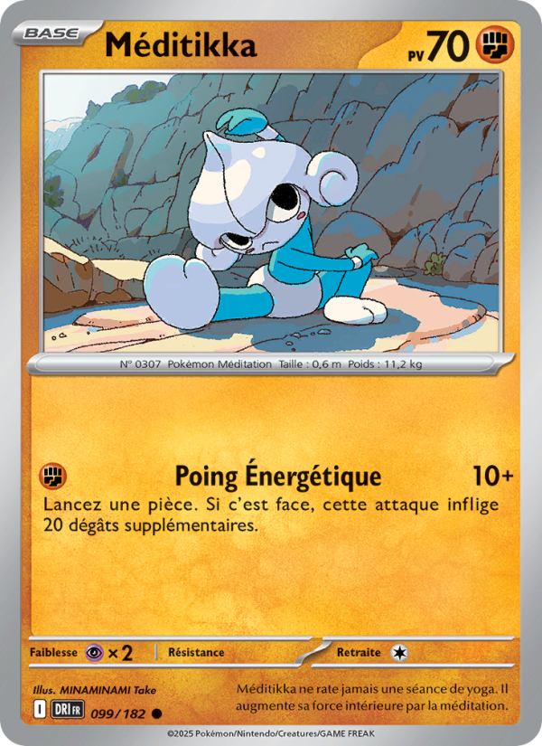 Méditikka 099 — Rivalités Destinées (French Pokémon TCG card)