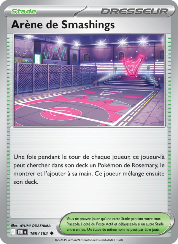 Arène de Smashings 169 — Rivalités Destinées (French Pokémon TCG card)