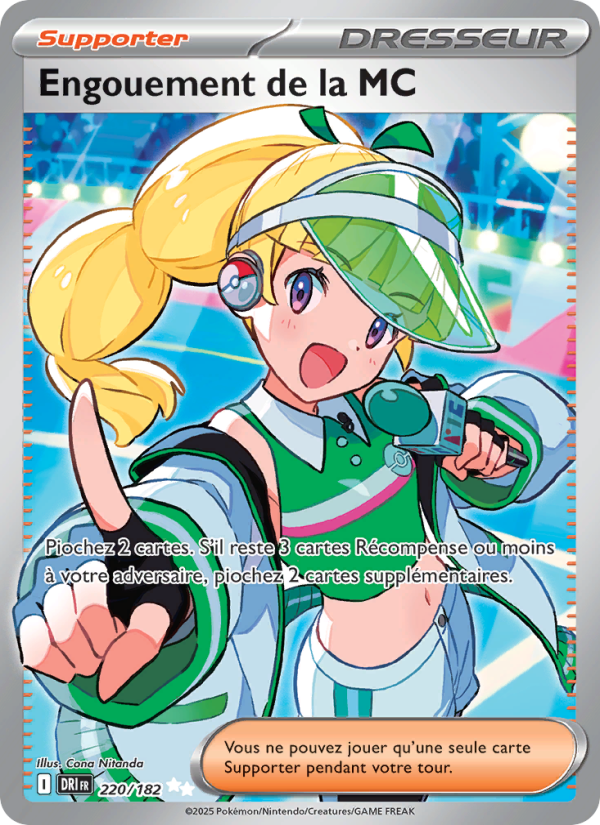 Engouement de la MC 220 — Rivalités Destinées (French Pokémon TCG card)