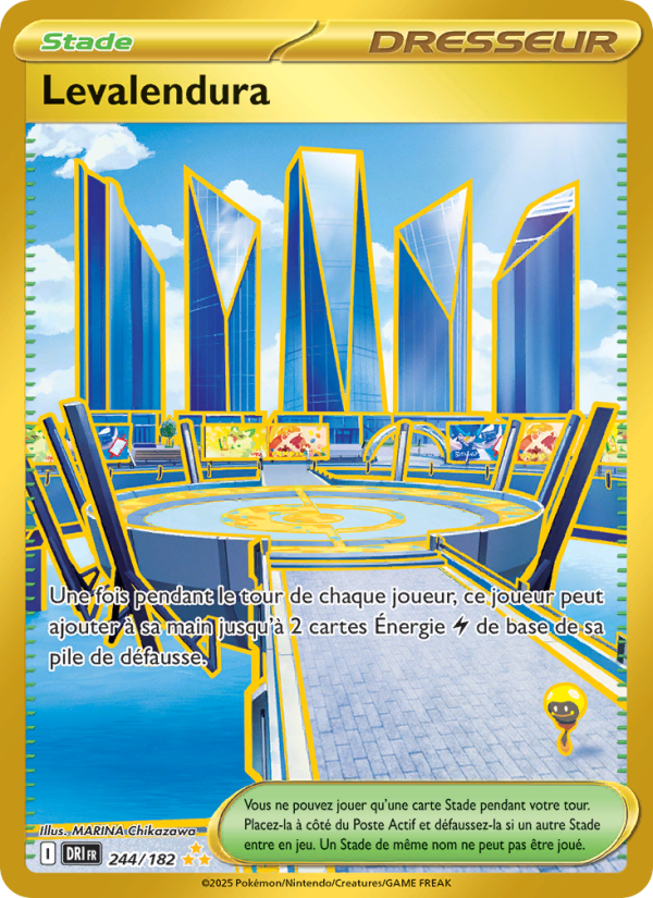 Levalendura 244 — Rivalités Destinées (French Pokémon TCG card)