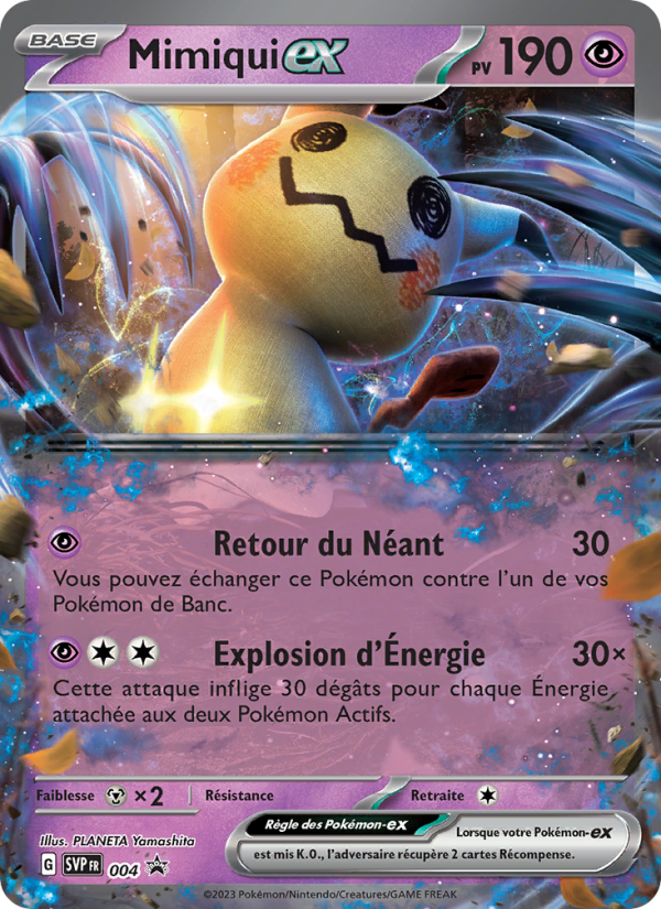 Mimiqui-ex 004 — SVP Black Star Promos (French Pokémon TCG card)