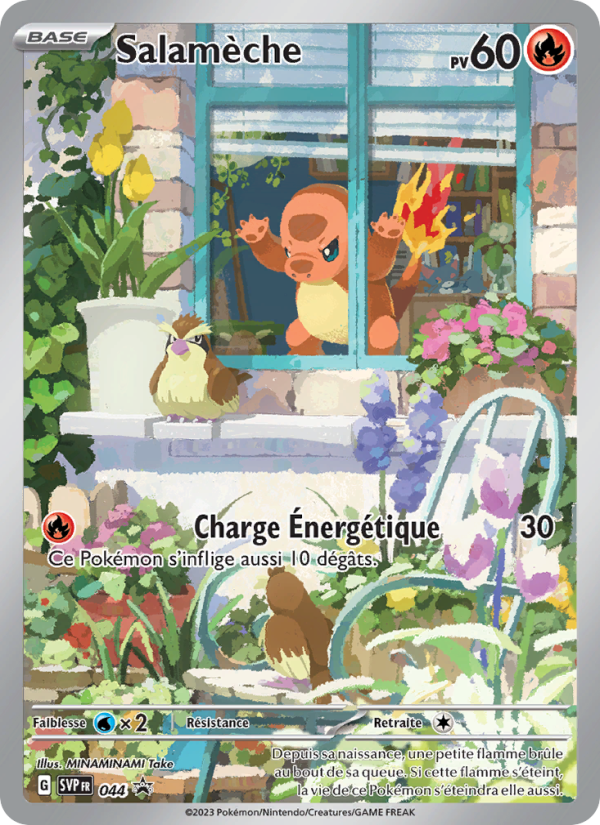 Salamèche 044 — SVP Black Star Promos (French Pokémon TCG card)
