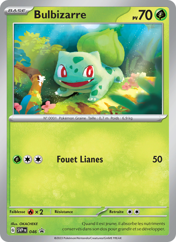 Bulbizarre 046 — SVP Black Star Promos (French Pokémon TCG card)